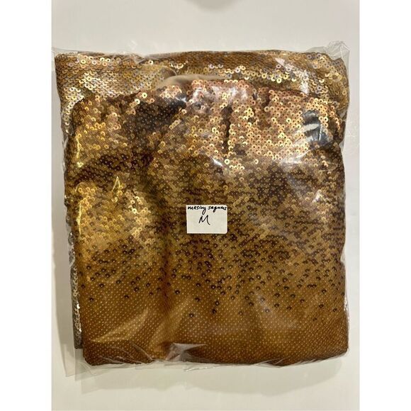 Size M SHOW ME YOUR MUMU Taylor Tube dress  in Gold Ombre - Picture 9 of 10